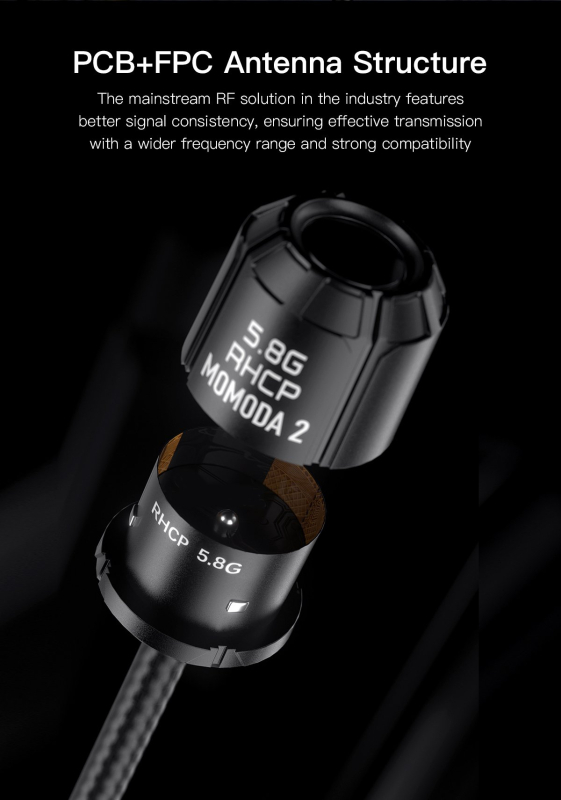 Антена GEPRC Momoda2 5.8G LHCP SMA 170mm - фото №7