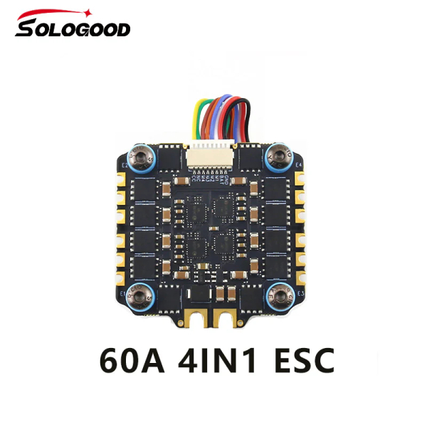 Стек SoloGood F722 Stack 60A 4in1 ESC 30x30mm 2-6S - фото №3