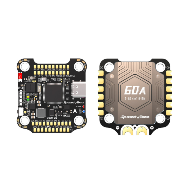 Оригінальний стек SpeedyBee F405 V4 BLS 60A 30x30 FC&ESC Stack - фото