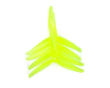 Пропелери 5 дюймів iFlight Nazgul F5 Tri-blade, комплект 2 пари CW/CCW (Жовті) - фото №2