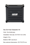 Кейс для DJI O4 Air Unit Axisflying O4 lite Air Unit Case (камера 22мм + VTX) - фото №6