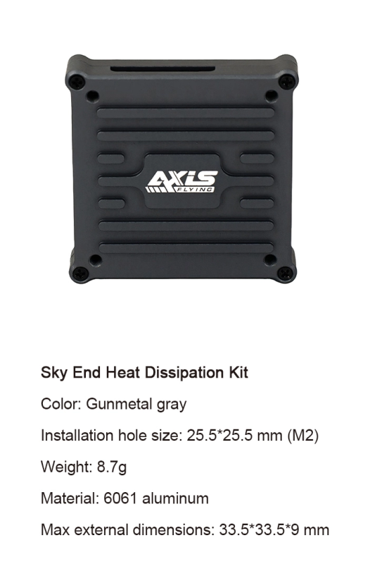 Кейс для DJI O4 Air Unit Axisflying O4 lite Air Unit Case (камера 22мм + VTX) - фото №6