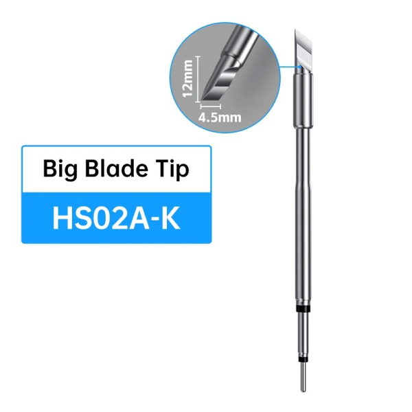 Жало для паяльника Fnirsi HS-02A оригінал (HS02A-K) (C245-K) - фото