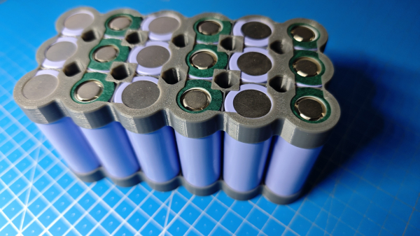 Холдер для збирання батареї 6s3p 21700 з захисними панелями - фото №3