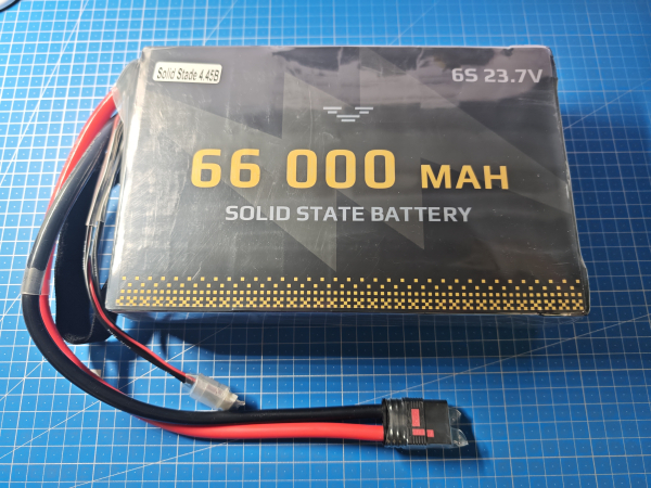 Акумуляторна батарея ZYE 66000mAh HV Solid State (6S, QS8-S) - фото №3