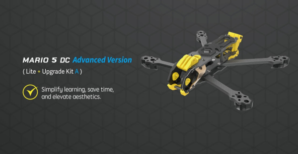 Рама для FPV дрона SpeedyBee Mario 5 DC O4 Advanced (DeadCat) (5 дюймів) - фото №2