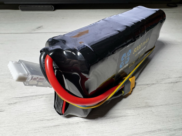 Акумуляторна батарея для FPV дрона 8000 mAh 6s2p 100A на оригінальних EVE INR21700-40P - фото №2