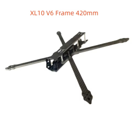 Рама для FPV дрона XL10 V6 10 дюймів (карбонова з 3D друком для антен) - фото